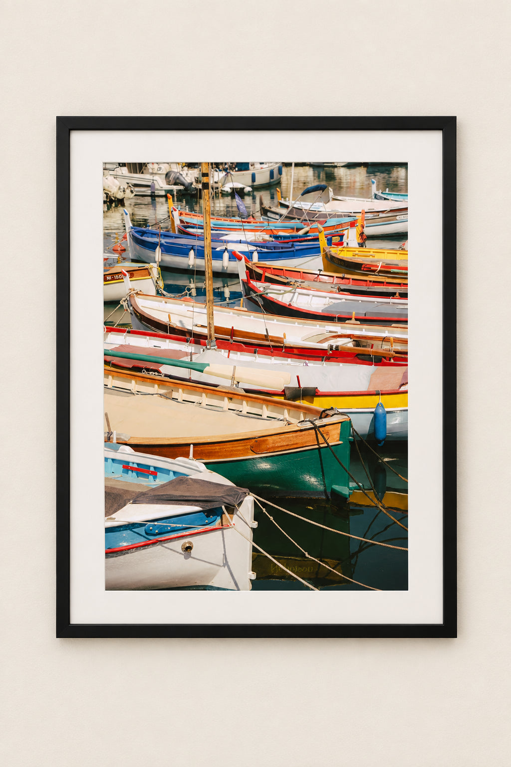 'Rock the boat' print