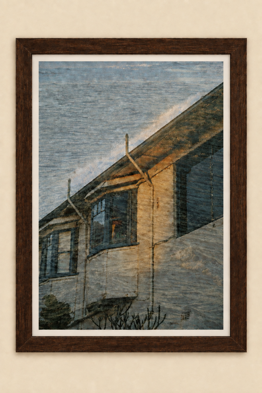 'By the sea shore' print