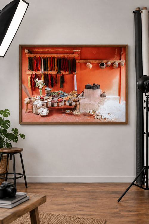 'Colors at work' print