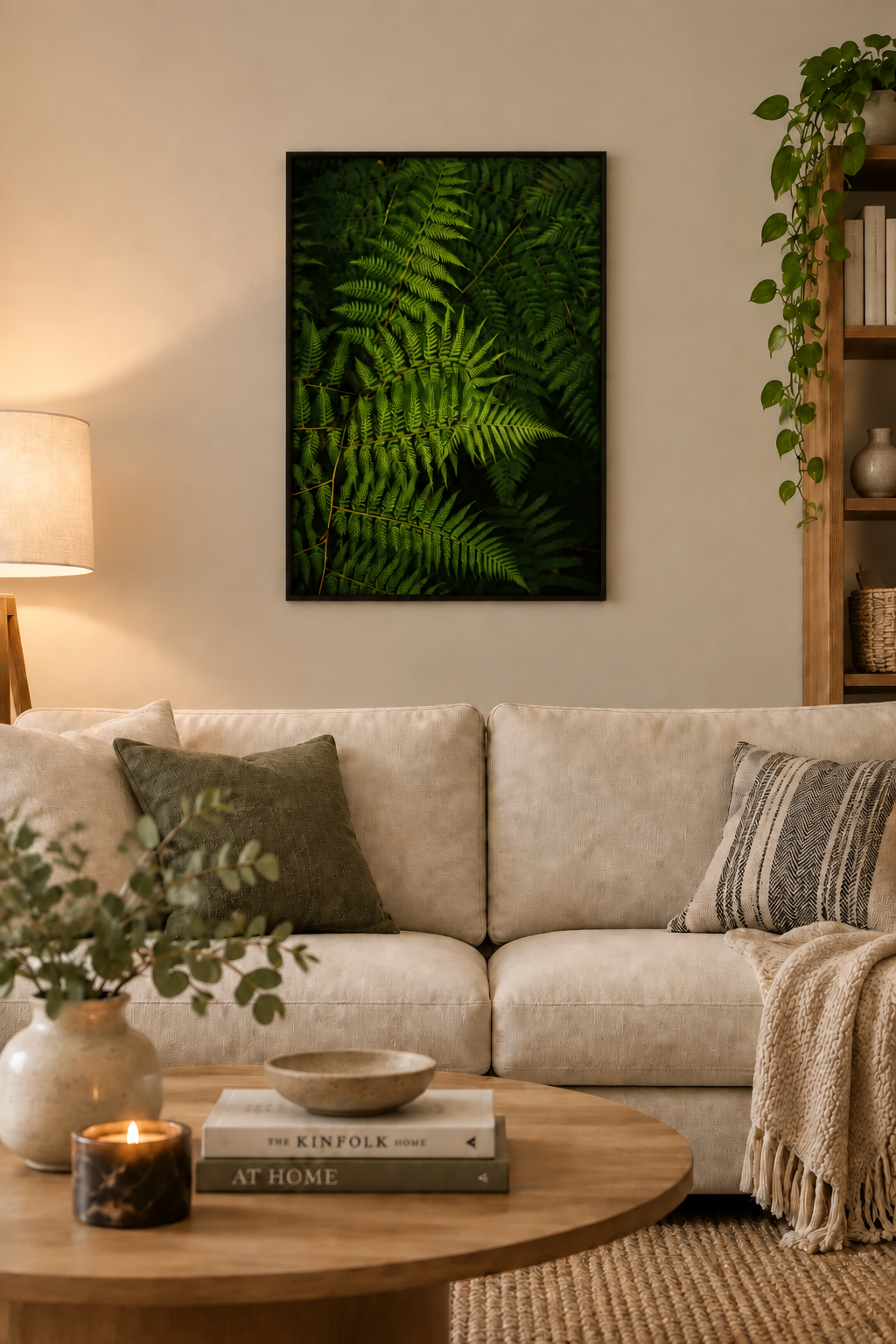 'Evergreen' print