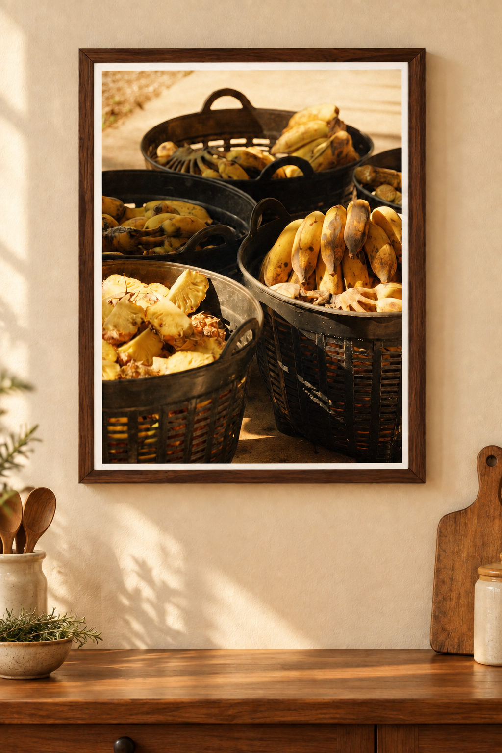 'Go bananas' print