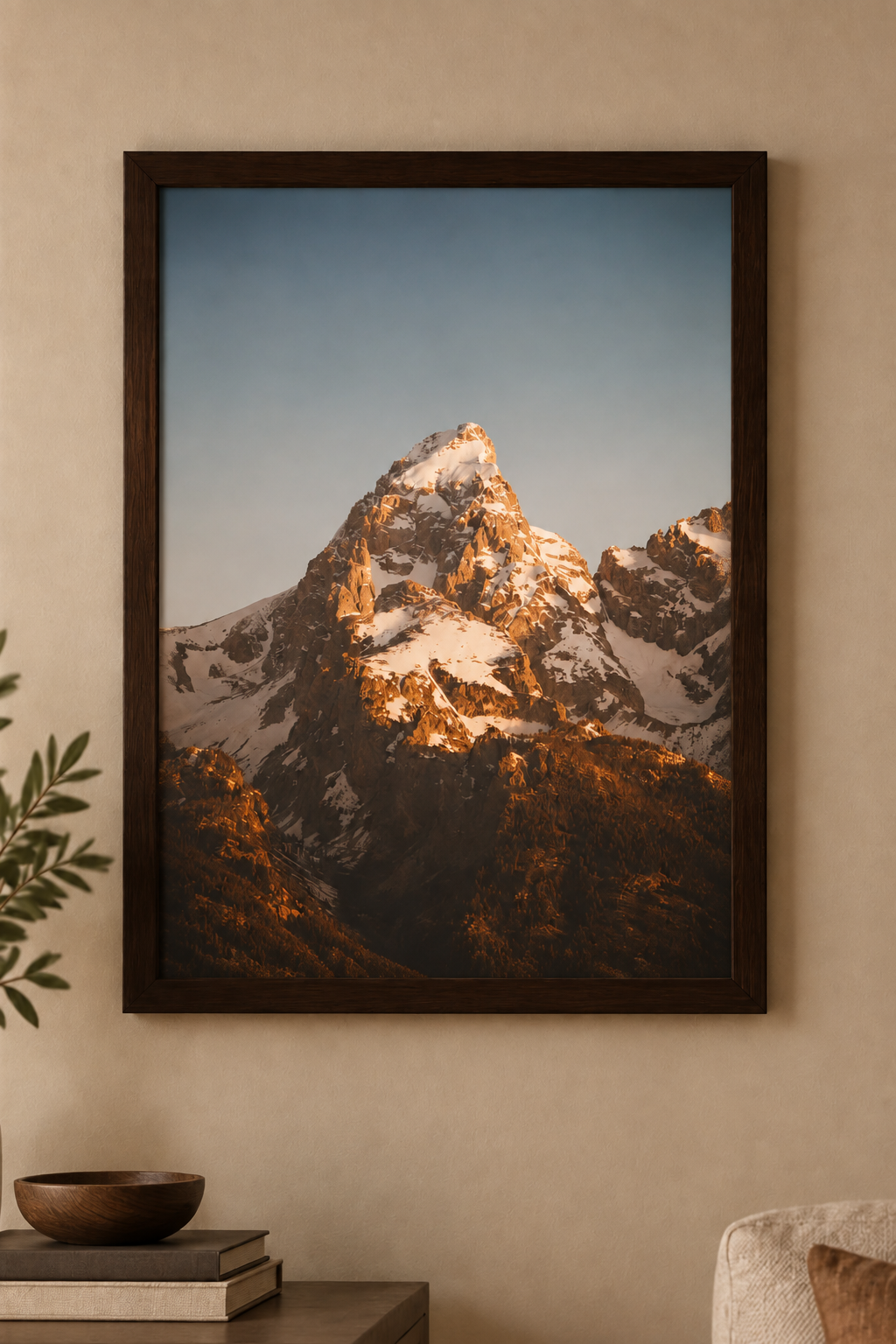 'The grandest Teton' print