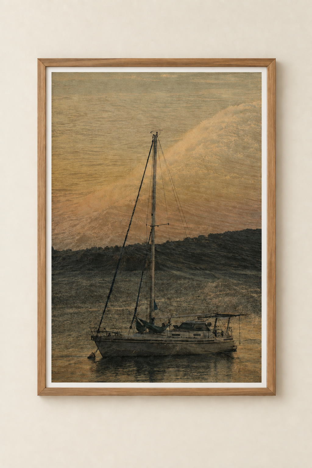 'Between tides' print