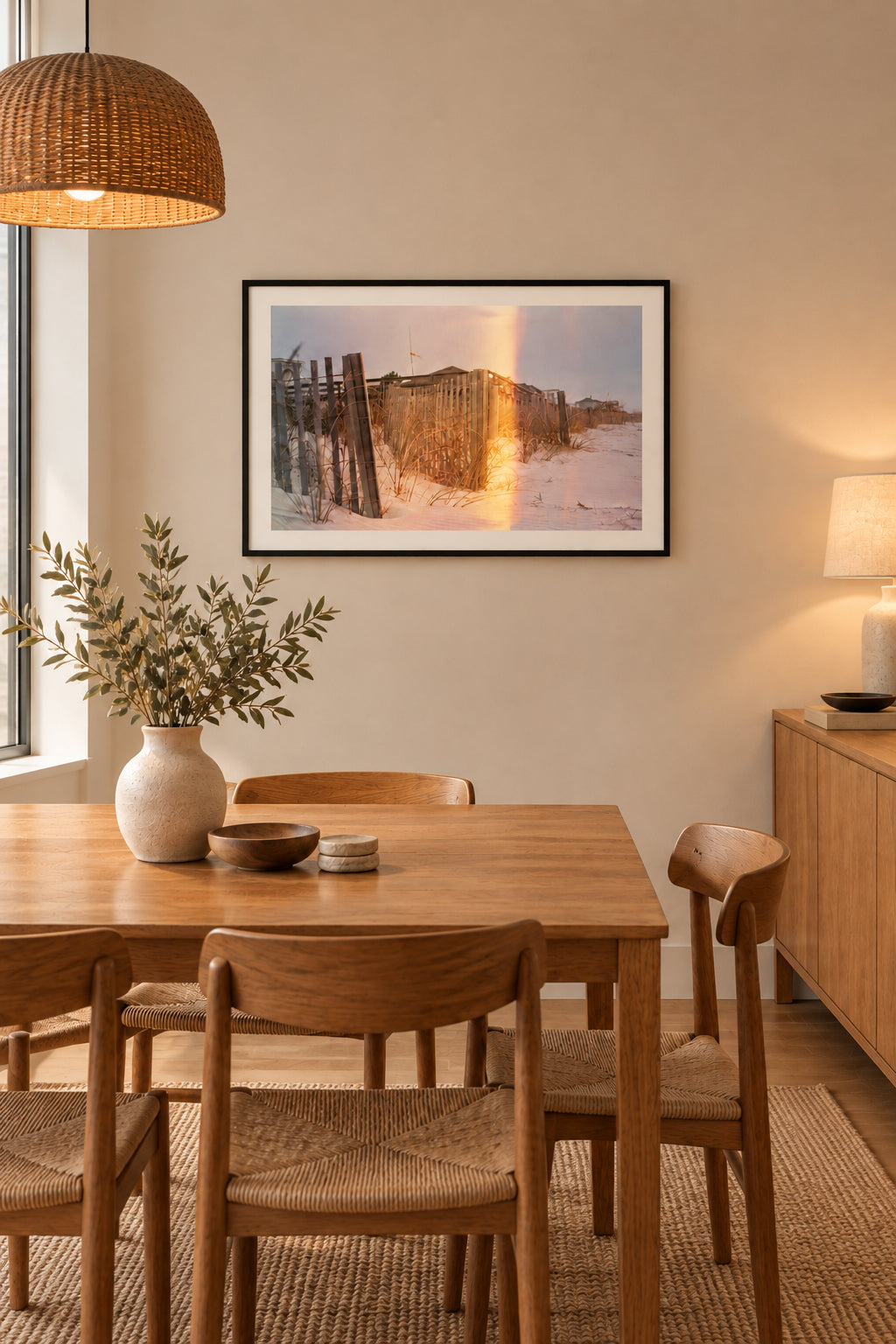 'Sand dune summer' print