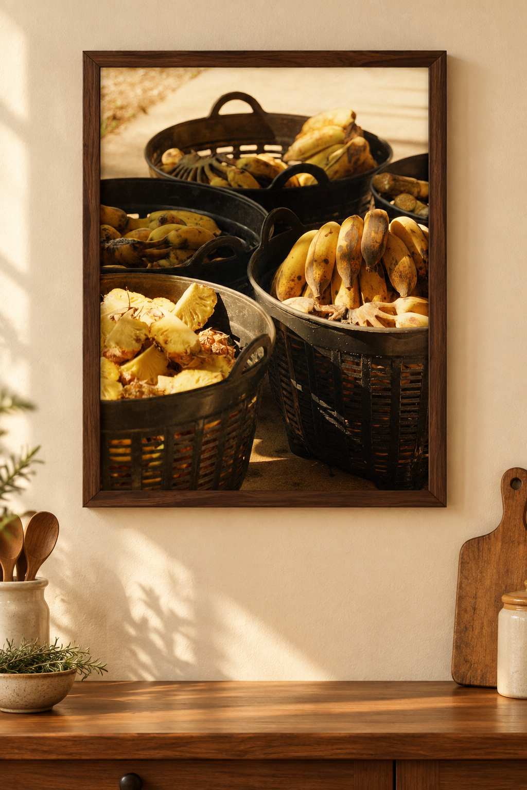 'Go bananas' print